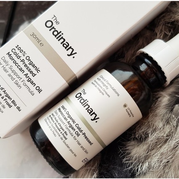 The Ordinary 100% Organic Cold Pressed Moroccan Argan Oil -Tinh chất dầu dưỡng The Ordinary