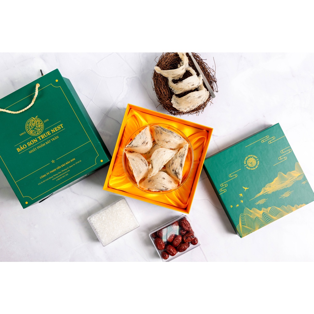 [100gr]Yến Sào Thô Nguyên Tổ - BẢO SƠN TRUE NEST - Tổ Thô | BigBuy360 - bigbuy360.vn