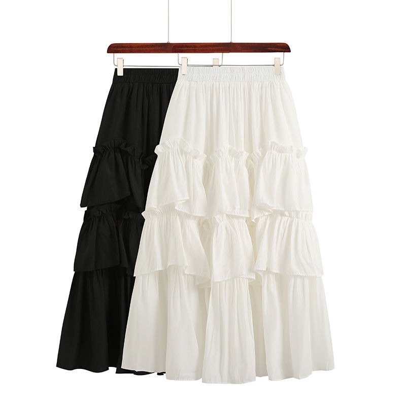 Chân Váy Chữ A Lưng Cao Xếp Ly Thời Trang Mùa Thu Mới Cho Nữ
