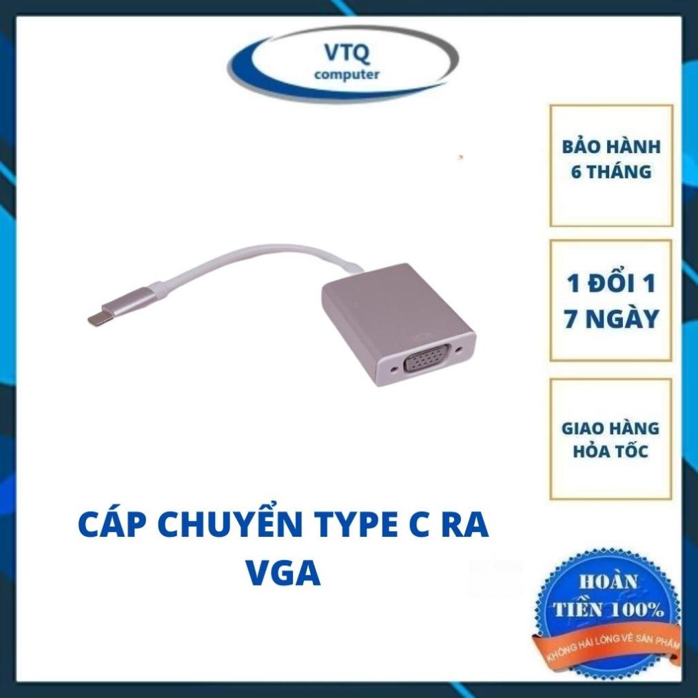 Cáp chuyển tín hiệu type-c ra vga,type c to vga loại tốt