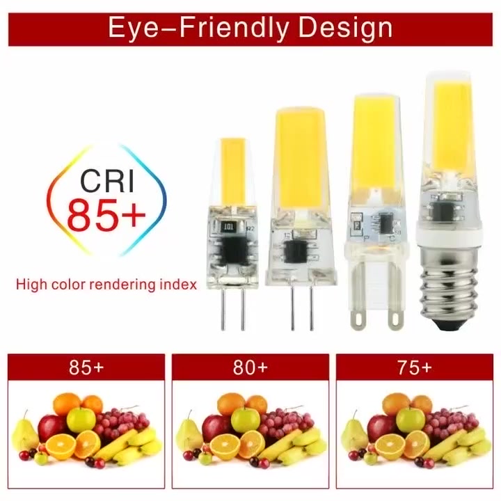Bóng Đèn LED COB G4 G9 E14 3W 6W 12V 220V Ánh Sáng Trắng Ấm Tiện Dụng | BigBuy360 - bigbuy360.vn