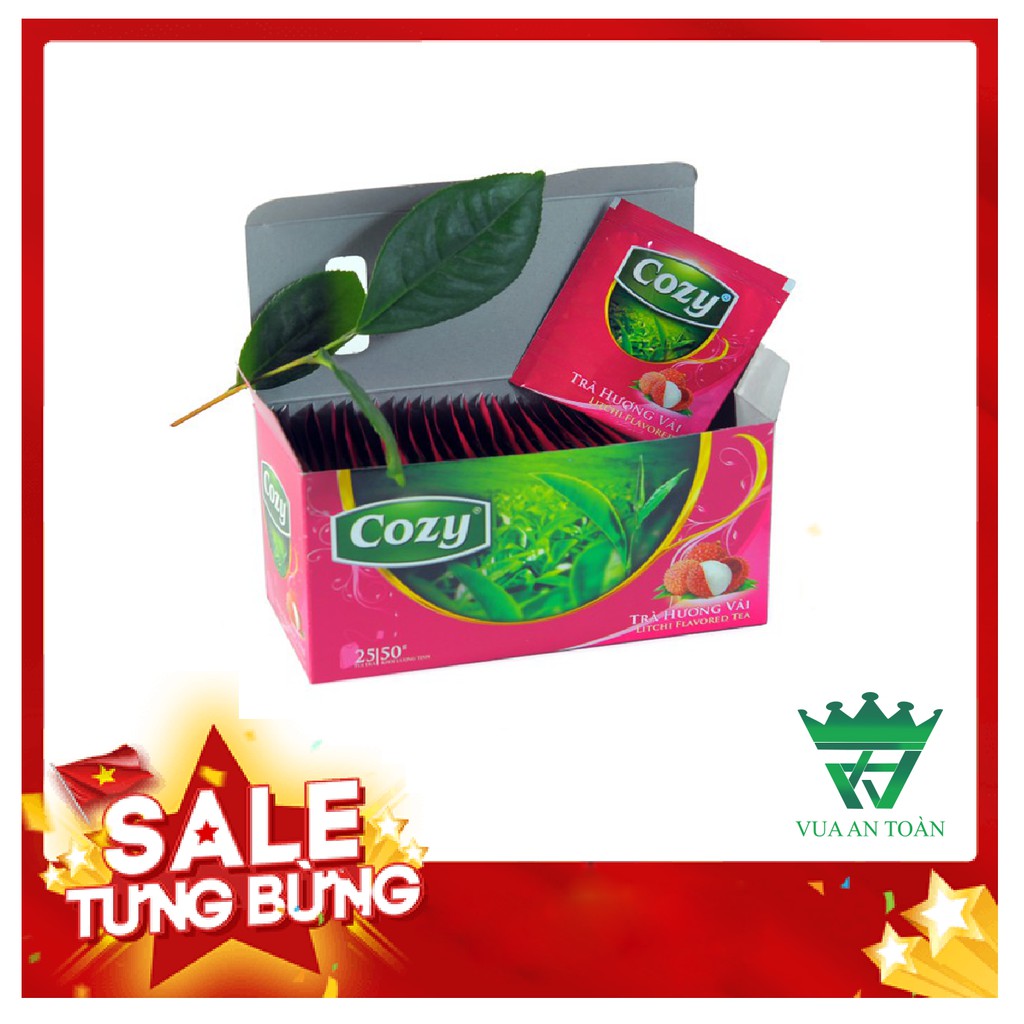 Trà Vải, Trà Túi Lọc Cozy Vải 50gr 25 Túi Lọc | BigBuy360 - bigbuy360.vn