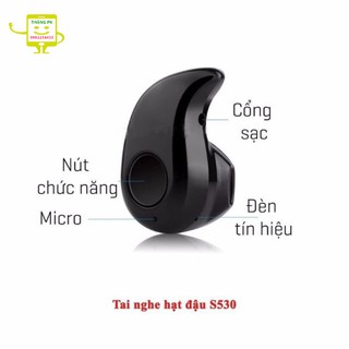 Tai Nghe Hạt Đậu Kết Nối Bluetooth