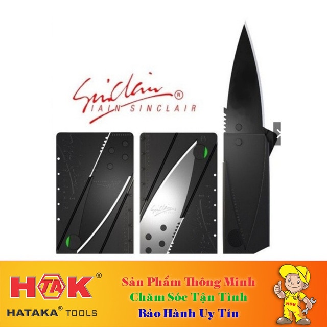 Bán Sỉ Dao Gọt Hoa Quả ATM - Miếng Thép Kĩ Thuật Xếp Hình Sinclair (Đen) (Chọn)