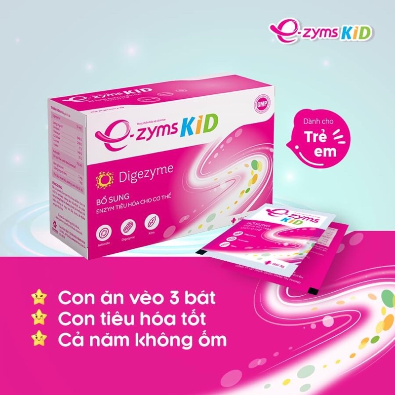 E - Zyms kid hộp 20 gói
