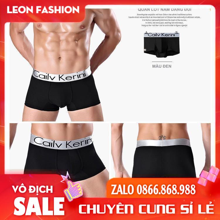 Quần Sịp Đùi Nam, Quần Sịp Boxer Nam CK Túi Zip, Phong cách Thể thao, thoáng khí, đai co giãn 4 chiều và mạnh mẽ
