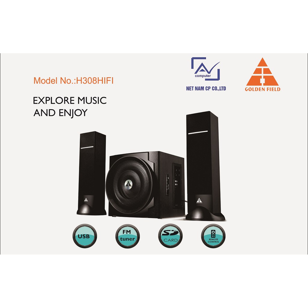 Loa Golden Field H308 HIFI