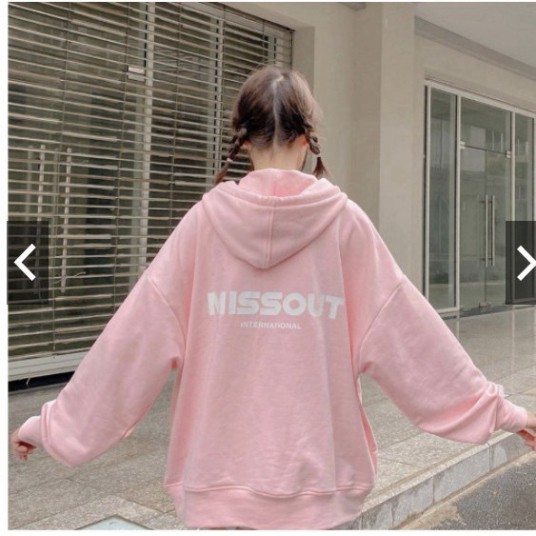 Áo Hoodie Unisex, Áo Khoác Nam Nữ Form Rộng Freesize Missout 0153