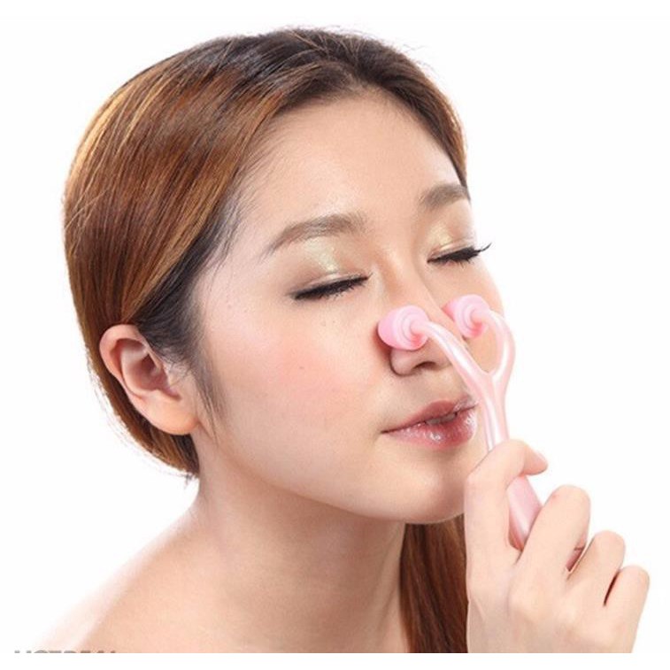 Combo dụng cụ nâng mũi Nose Up và cây massage thon mũi