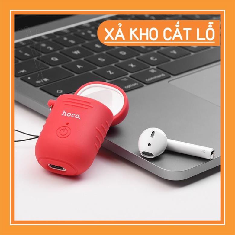 sale Tai nghe Bluetooth Hoco E39L V5.0 bên trái, hỗ trợ mic cảm ứng, kèm ốp đen/đỏ, tương thích nhiều thiết bị