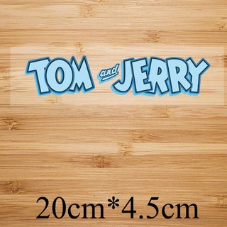 Hình ủi ,hình in nhiệt - mẫu ''chữ Tom và Jerryy''