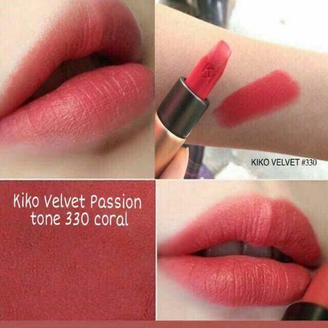 [SẴN] SON LÌ KIKO VELVET PASSION SALE 50%