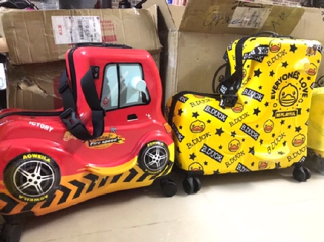 Vali cho bé B.Duck hàng chính hãng bảo hành 12 tháng