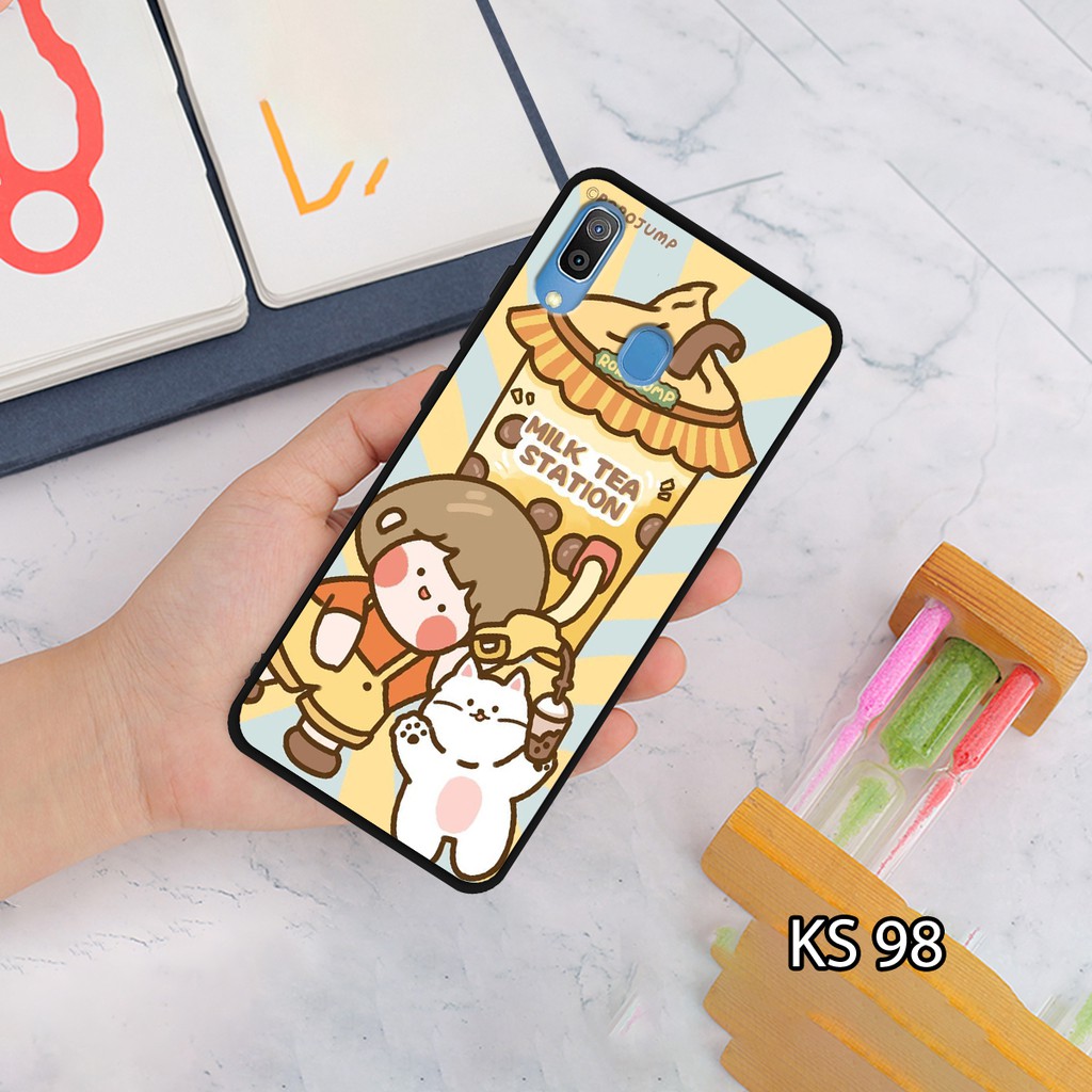 Ốp lưng SamSung A10/A20/A30/A40 in hình Roro Jump siêu đáng yêu, độc, lạ_KINGSTORE.HN_Ốp SS A10/A20/A30/A40