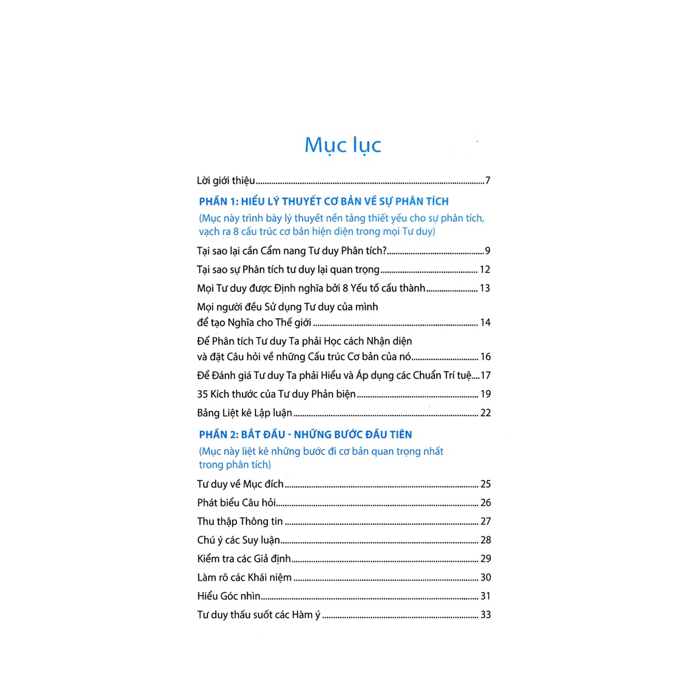 Sách Cẩm nang tư duy phân tích - tái bản 2023