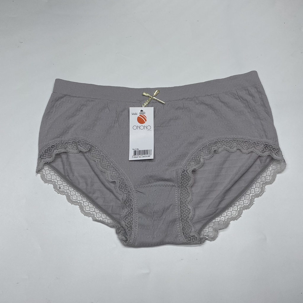 Quần lót cotton nhăn form vừa , quần lót nữ viền ren dễ thương