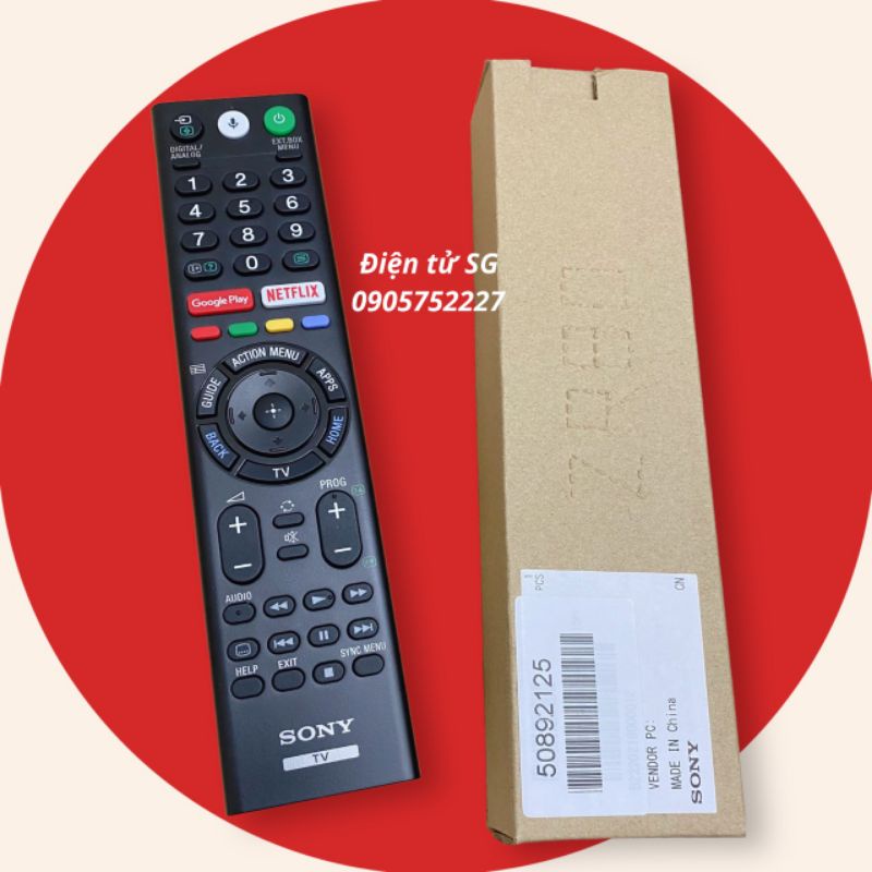 REMOTE ĐIỀU KHIỂN TIVI SONY TX310P&TX300P GIỌNG NÓI CHÍNH HÃNG