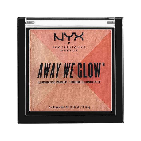 PHẤN MÁ BẮT SÁNG NYX AWAY WE GLOW ILLUMINATING POWDER CHÍNH HÃNG