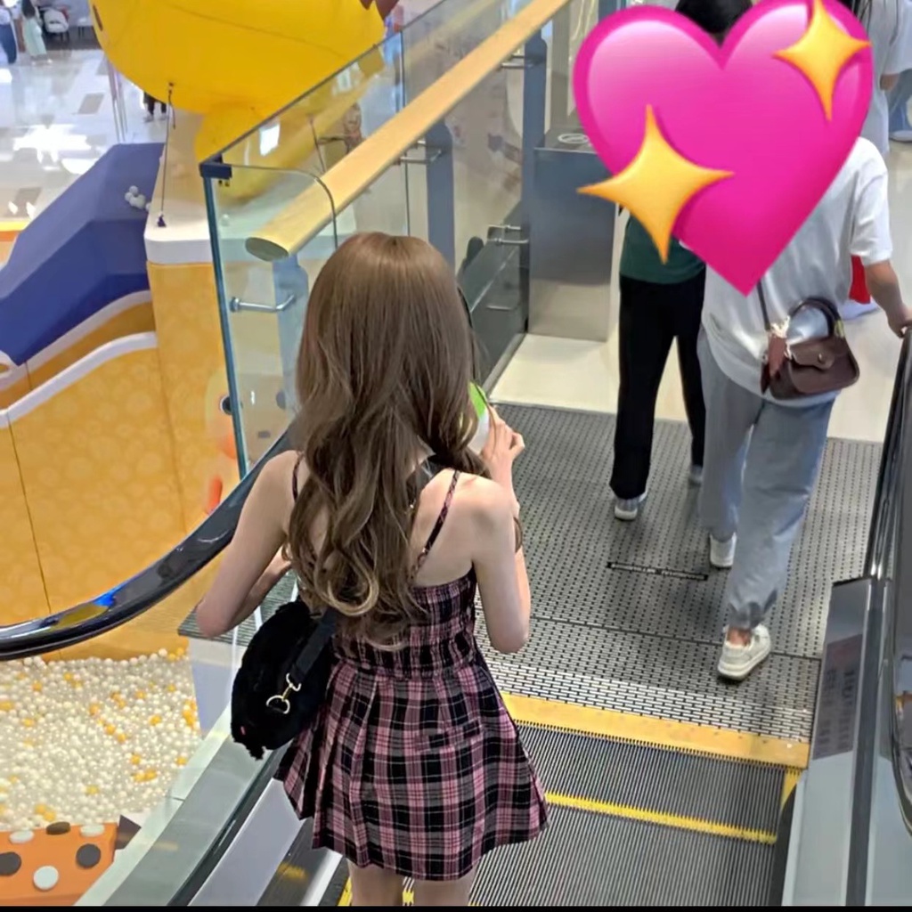 Bộ Đồ Cá Nhân Phong Cách Mới 2023✨✨ Set Áo Hai Dây Màu Tím Và Chân Váy Ngắn Phong Cách Quyến Rũ