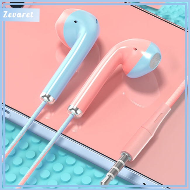 Tai Nghe Nhét Tai Zevaret A12 Có Micro Âm Thanh Hifi Chống Ồn Cho Điện Thoại Thông Minh