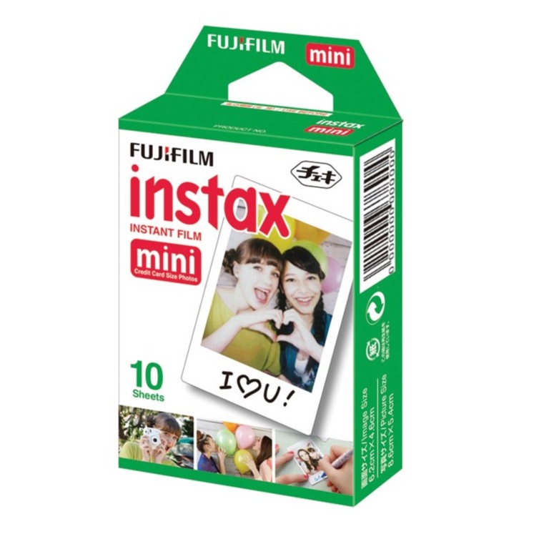 INSTAX MINI FILM - Viền Trắng - Giấy in cho máy ảnh lấy liền Instax Mini Fujifilm