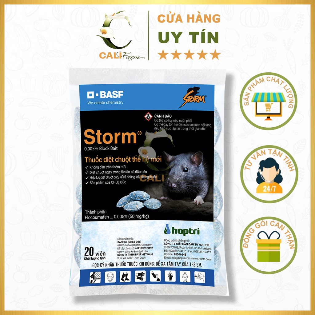 Diệt chuột STORM dạng viên thế hệ mới