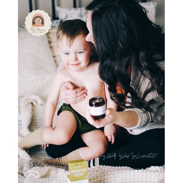 Dầu Bôi Ấm Ngực Hữu Cơ MATY'S All Natural Baby Chest Rub Mỹ Hũ 43gr chống cảm cho bé từ 3m+