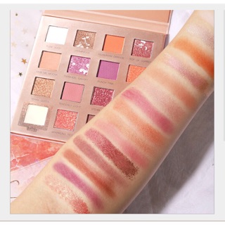 Phấn mắt nhũ lì SUNRISE 16 màu