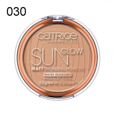 Phấn Tạo Khối Catrice Sun Glow Matt Bronzing POWDER MEDIUM SKIN