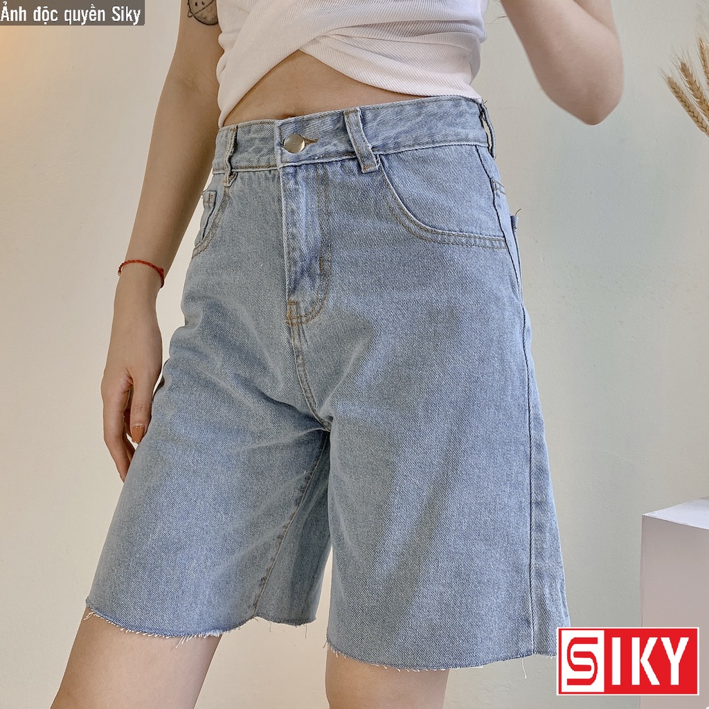 Quần short jean gấu rách SIKY - SJ03 | WebRaoVat - webraovat.net.vn