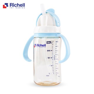 BÌNH ỐNG HÚT PPSU RICHELL (DUNG TÍCH 260ML)
