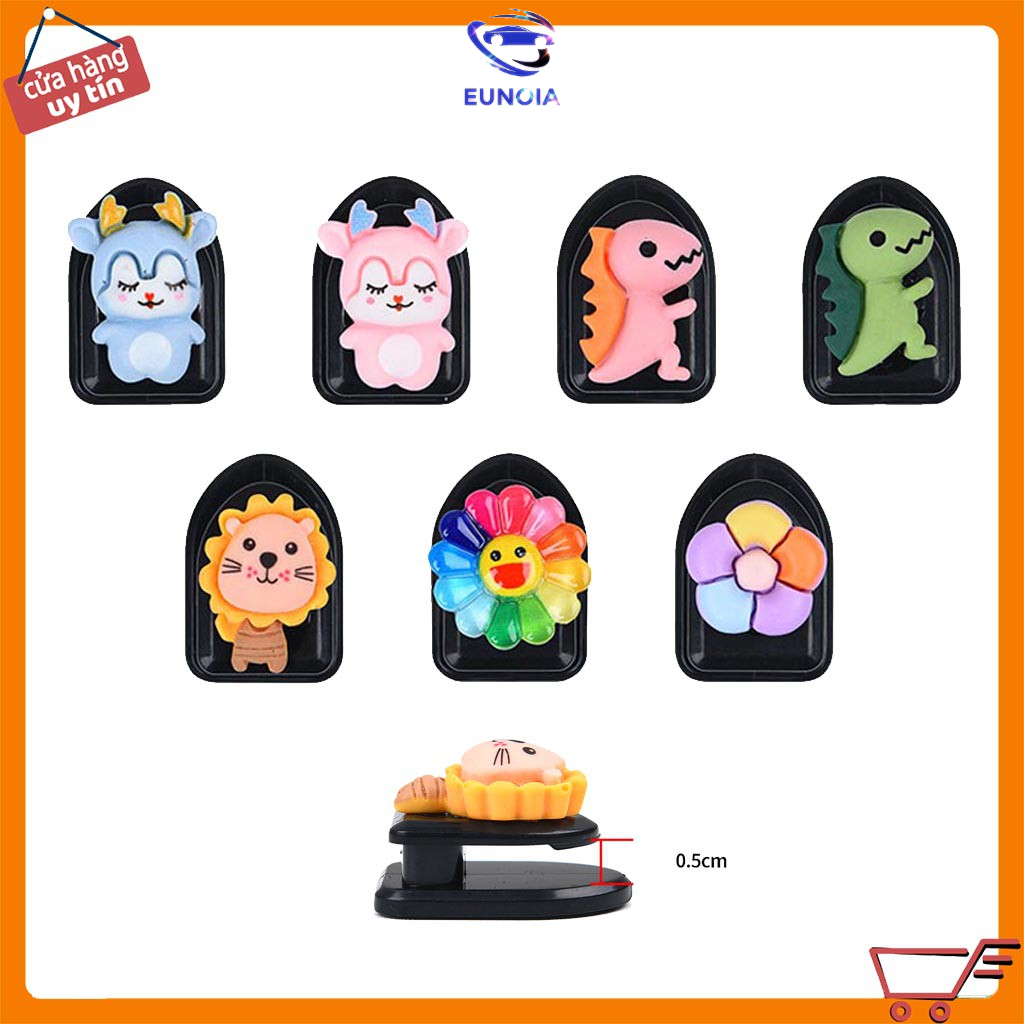 Móc Treo Đồ Mini Đa Năng, Móc Treo Đồ Trên Ô Tô, Nhân Vật Hoạt Hình Ngộ Nghĩnh - 1 Chiếc