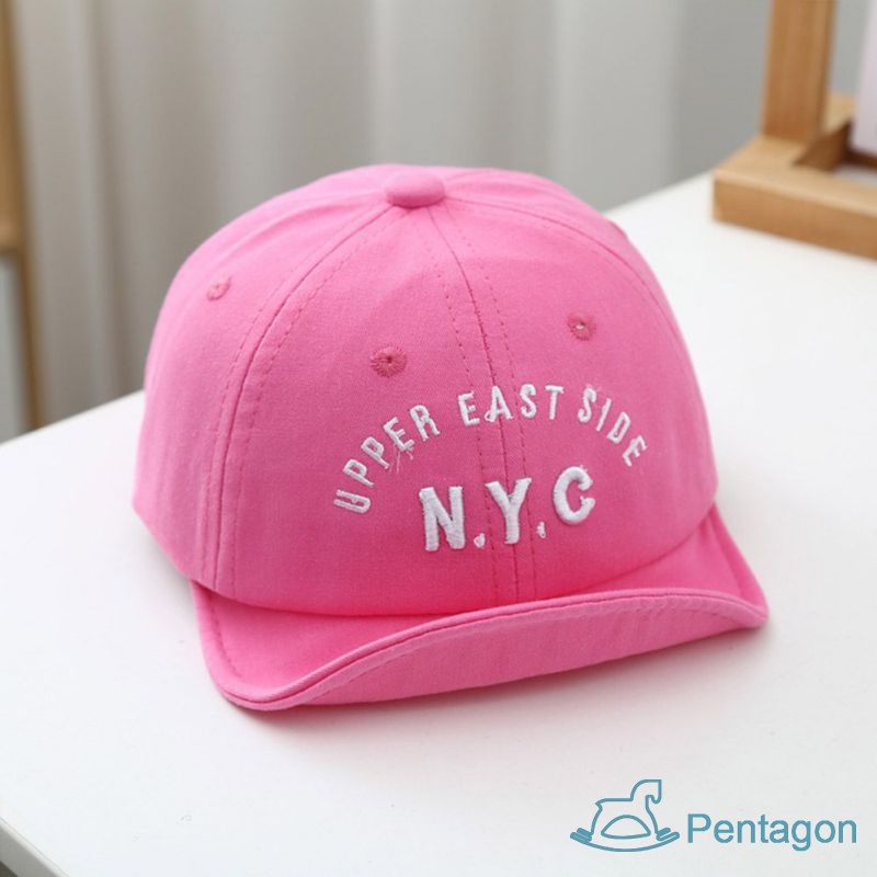 Mũ Lưỡi Trai Thêu Chữ Chống Nắng Dành Cho Bé Trai Và Bé Gái