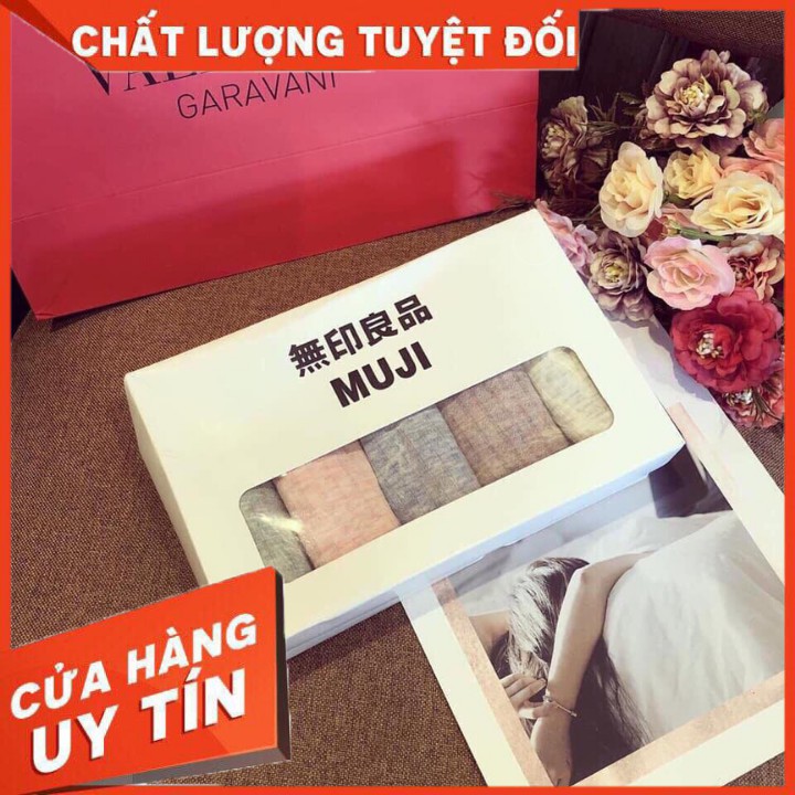 Quần Lót Nữ Kute xuất Nhật MUJI 100% Cotton Sợi Tre Kháng Khuẩn Tốt | BigBuy360 - bigbuy360.vn