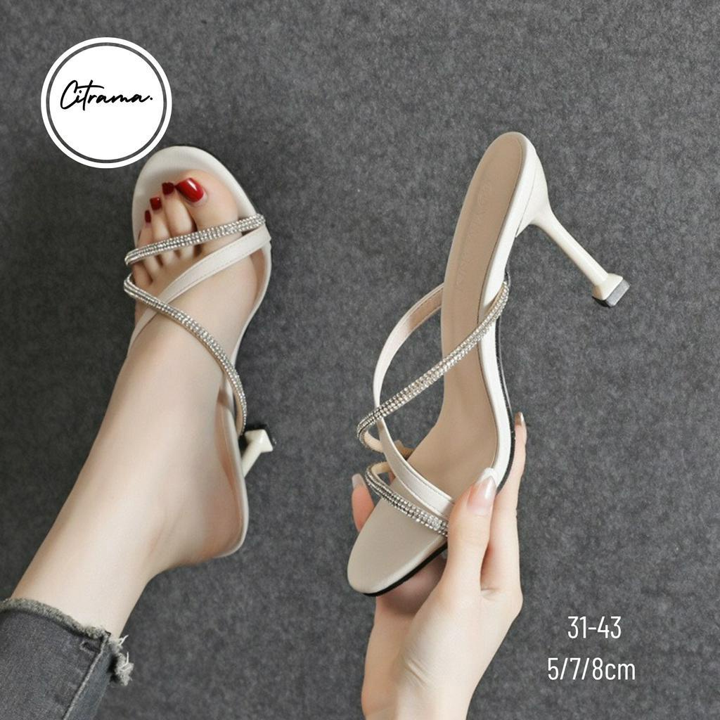 DÉP CAO GÓT SIZE NHỎ 31 32 33 KIỂU DÁNG BASIC GÓT NHỌN HÀNG QUẢNG CHÂU