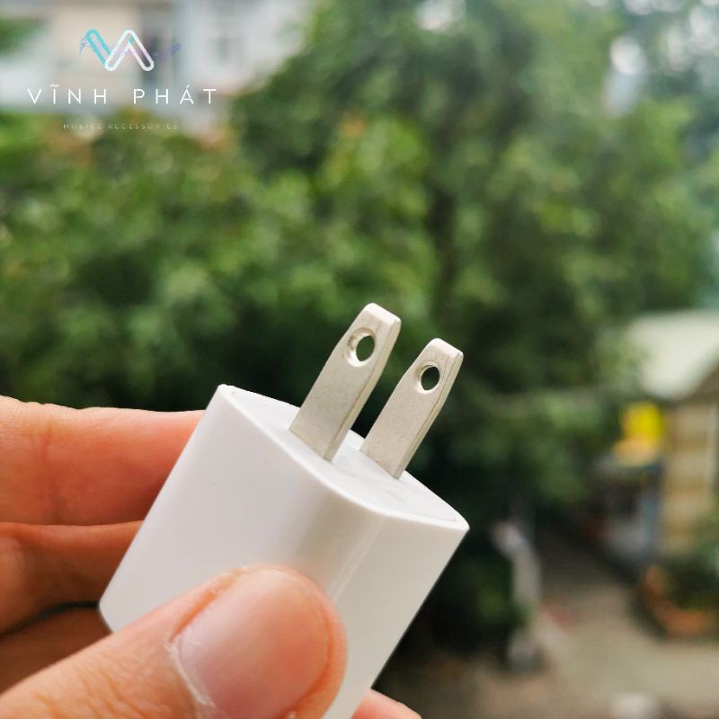 [CHÍNH HÃNG] Củ Sạc Vuông Iphone 5/6/7/8/X/Xs/Xsmax/11 Zin Chính Hãng - Bảo Hành 12 Tháng 1 Đổi 1