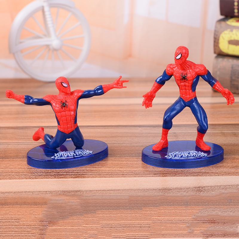 Mô hình Người Nhện Spider Man trang trí bàn làm việc, trang trí góc học tập, đồ chơi