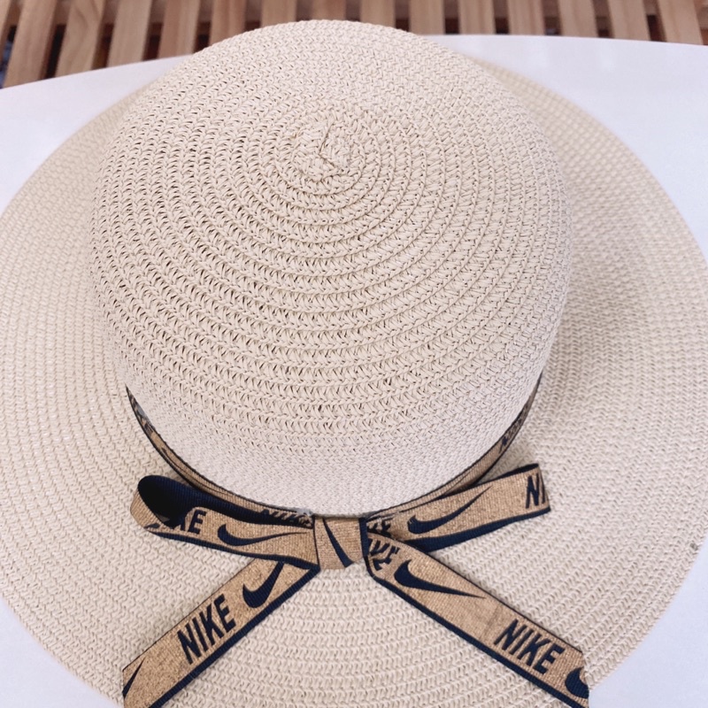 Mũ cói đi biển nữ vành rộng chống nắng, nón cói nơ xinh thời trang Hàn Quốc rẻ đẹp