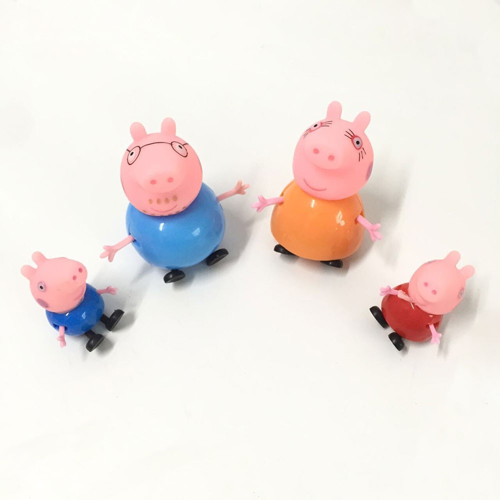 Set 4 Đồ Chơi Gia Đình Heo Peppa