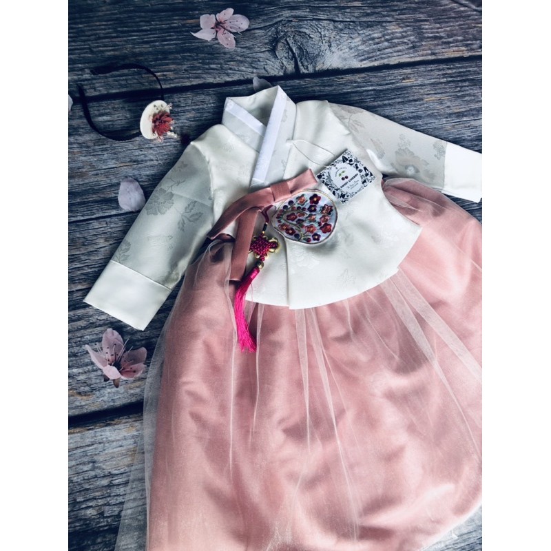 Combo bộ hanbok kèm bờm
