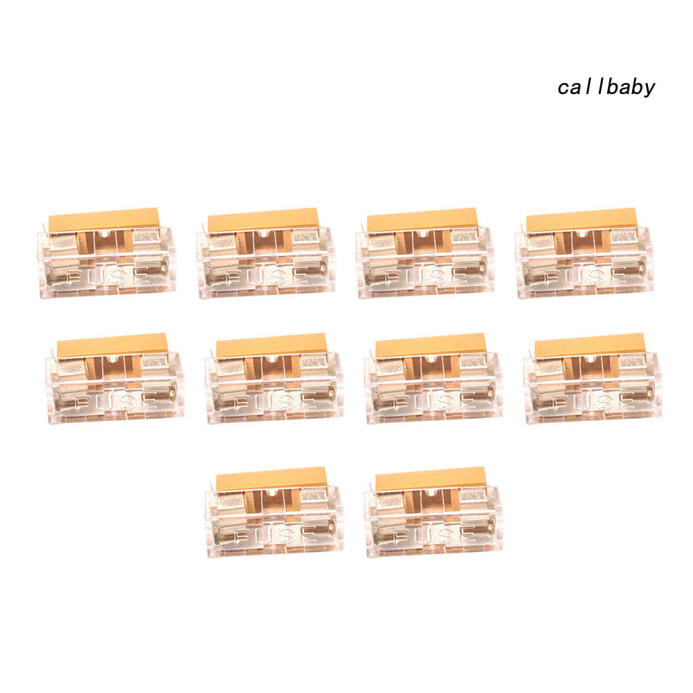 Set 10 Giá Đỡ Cầu Chì 5x20mm 250V 6A