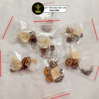 Yến sào tinh chế túi nhỏ chia sẵn tiện lợi kèm nguyên liệu chưng yến 30gr