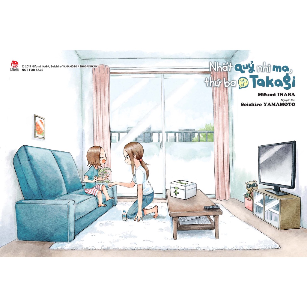 Sách Nhất Quỷ Nhì Ma, Thứ Ba (Vẫn Là) Takagi - Tập 9 - Tặng Kèm Postcard