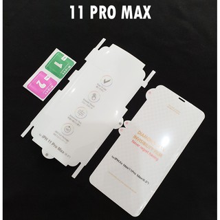 Bộ miếng dán chống trầy xước 2 mặt iPhone 11 Pro Max