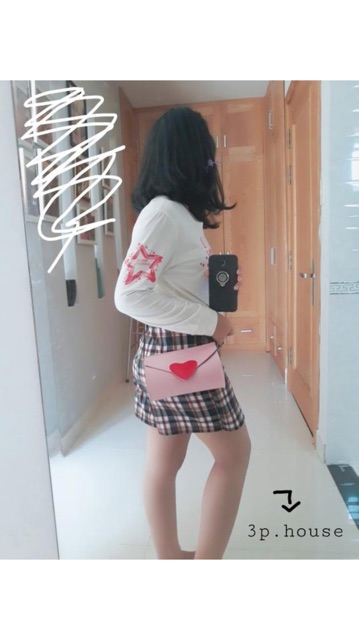 <Giá Công Phá>Túi đeo chéo tim đỏ | BigBuy360 - bigbuy360.vn