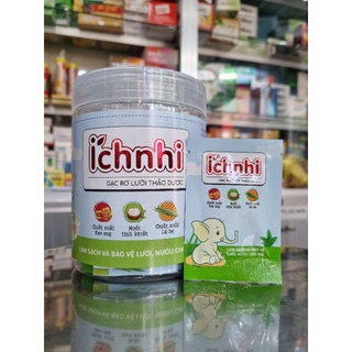 Gạc rơ lưỡi thảo dược ích nhi