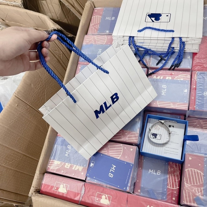 [Fullbox] Vòng tay tình nhân ny mlb titan không gỉ cao cấp