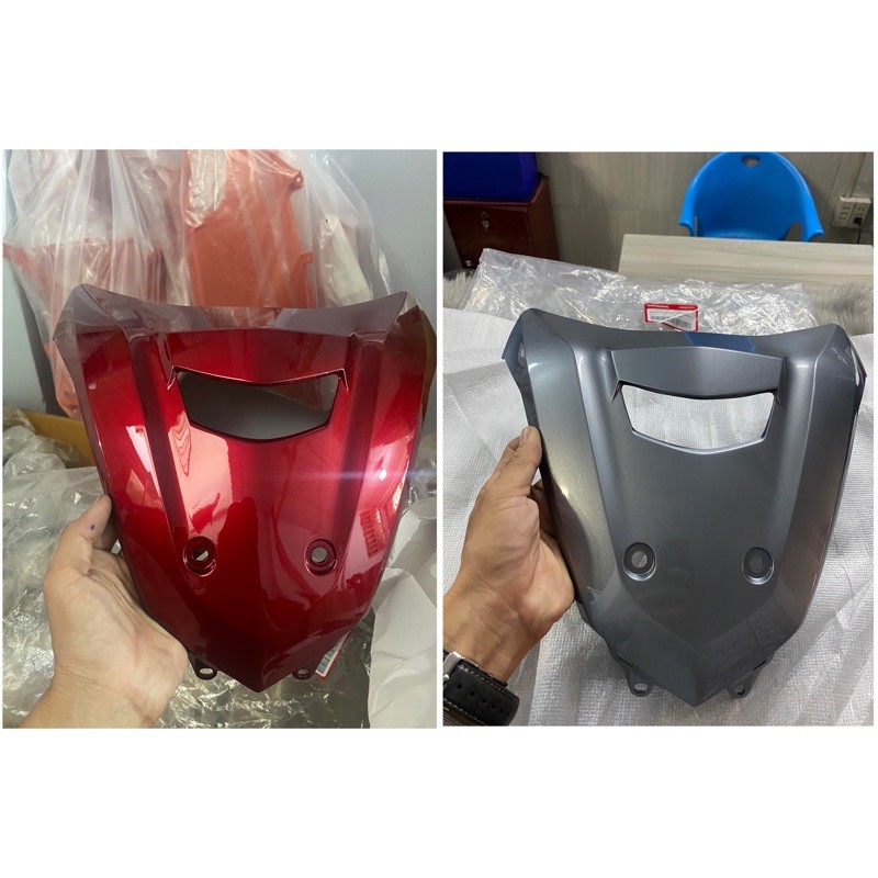 Mặt nạ Wave 125i màu bạc