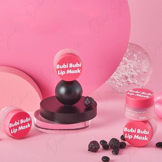 Mặt Nạ Ngủ Môi Unpa Bubi Bubi Lip Mask 9g