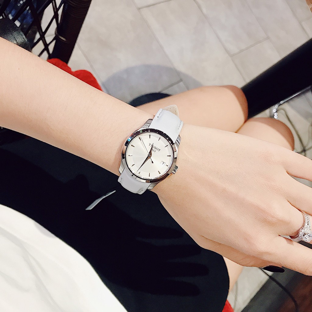 Đồng hồ nữ chính hãng Tissot Classic Couturier T035.210.16.031.02 - Máy pin Thụy Sĩ - Kính Sapphire
